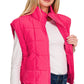 Puffer Vest- Pink