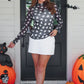 Keigan Mesh Top- Ghost