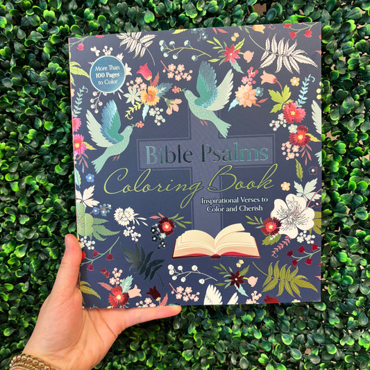 Bible Psalms Coloring Book