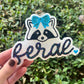 Feral, but cute Car Freshie