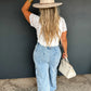 Floral Charm Wide Leg Jean