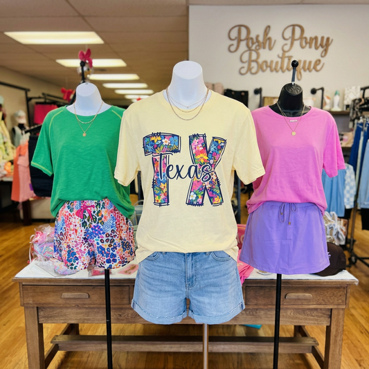 Texas Floral Tee