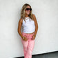 Pink Urban Distressed Jeans