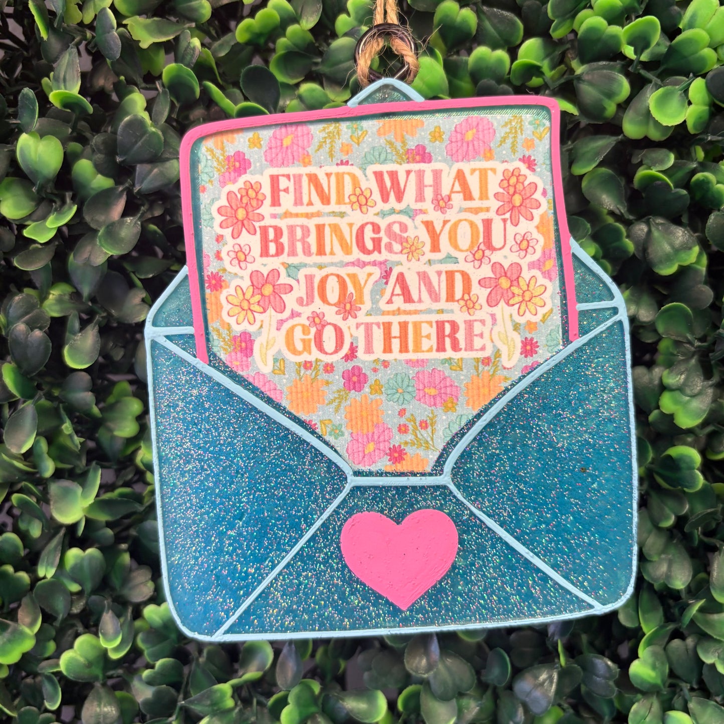 Letters from the Heart Car Freshie