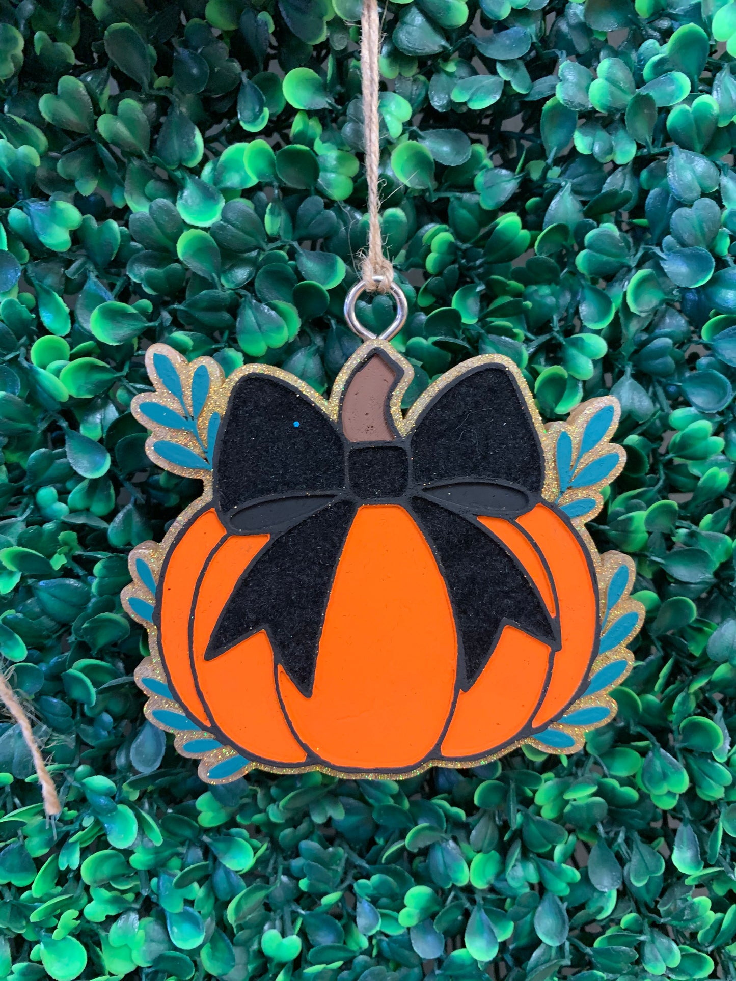 Pumpkin Couture Car Freshie