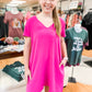 Everyday Shift Dress - Hot Pink