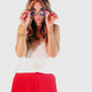 Mindy Swing Shorts - Red