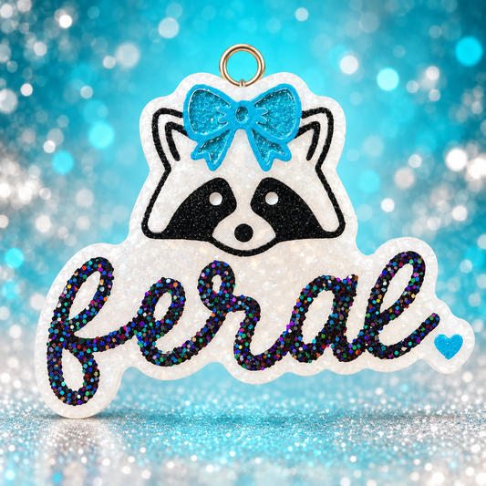Feral, but cute Car Freshie