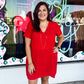 Everyday Shift Dress - Red