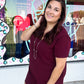 Everyday Shift Dress - Port