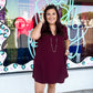 Everyday Shift Dress - Port