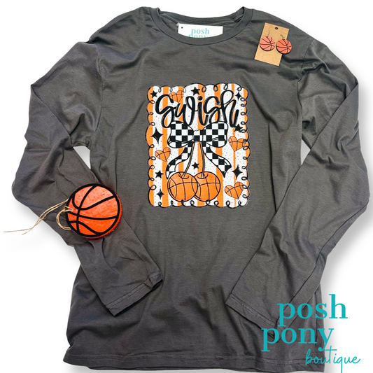 Swish Basketball Tee