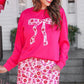 Bow in Bloom Luxe Pullover