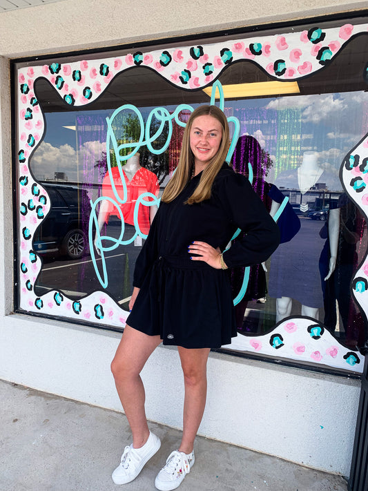 Jet Setter Hoodie Skort Dress