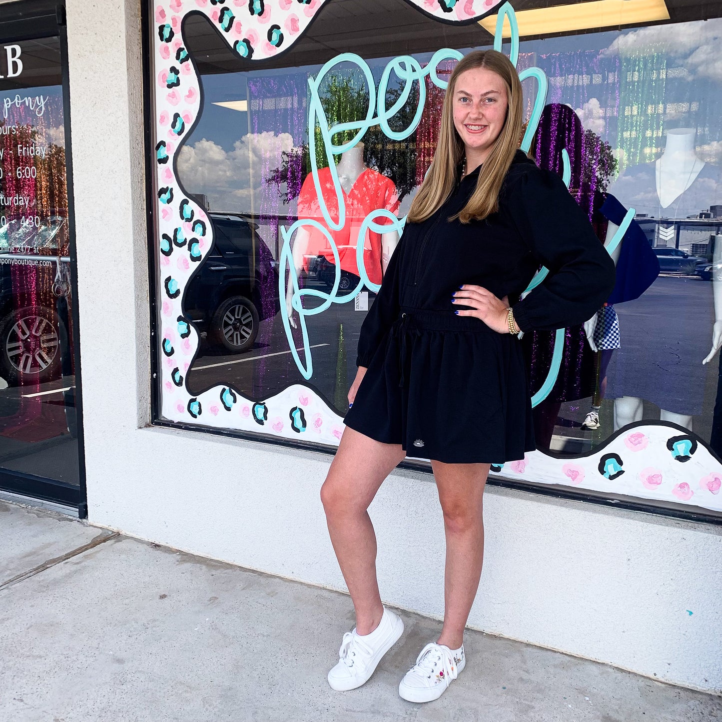 Jet Setter Hoodie Skort Dress