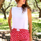 Easy Win Polka Dot Boxer Shorts- Red