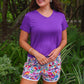 Fiesta Time Floral Everyday Shorts