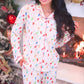 Wrapped In Lights Ruffle Pajama Set