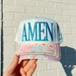 Floral Amen Hat