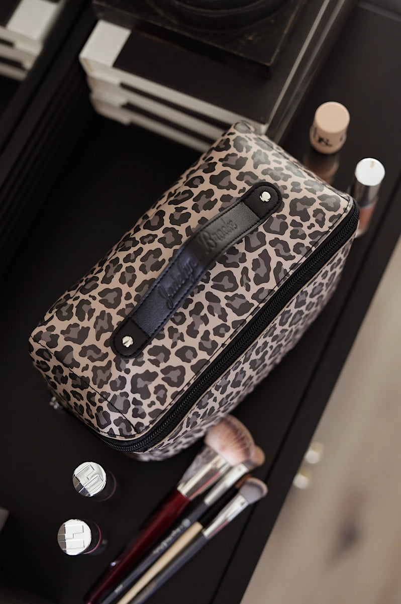 Hold All Makeup Bag- Cheetah