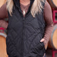Outbound Quilted Puffer Vest - Black