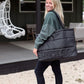 Carry All Puffer Tote- Let's Go