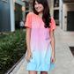 Mineral Wash Dress - Wildflower (Ombre)