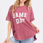 Game Day Raspberry Oversized Top