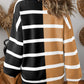 Double Sided Striped Sweater