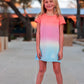 Youth Mineral Wash Wildflower Dress