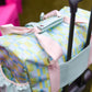 Duffle Bag - Watercolor (Blue/Lime)