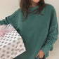 Day Off Sweatshirt- Holiday Tree