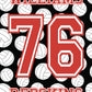 Personalized Name and Number Sports Blankets