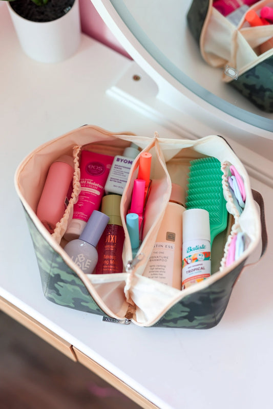 Hold All Make Up Bag - Hometown Camo