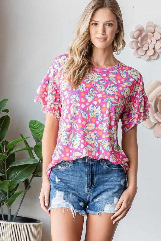 Brunch in the Flower Garden Top