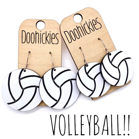 Volleyball Earrings