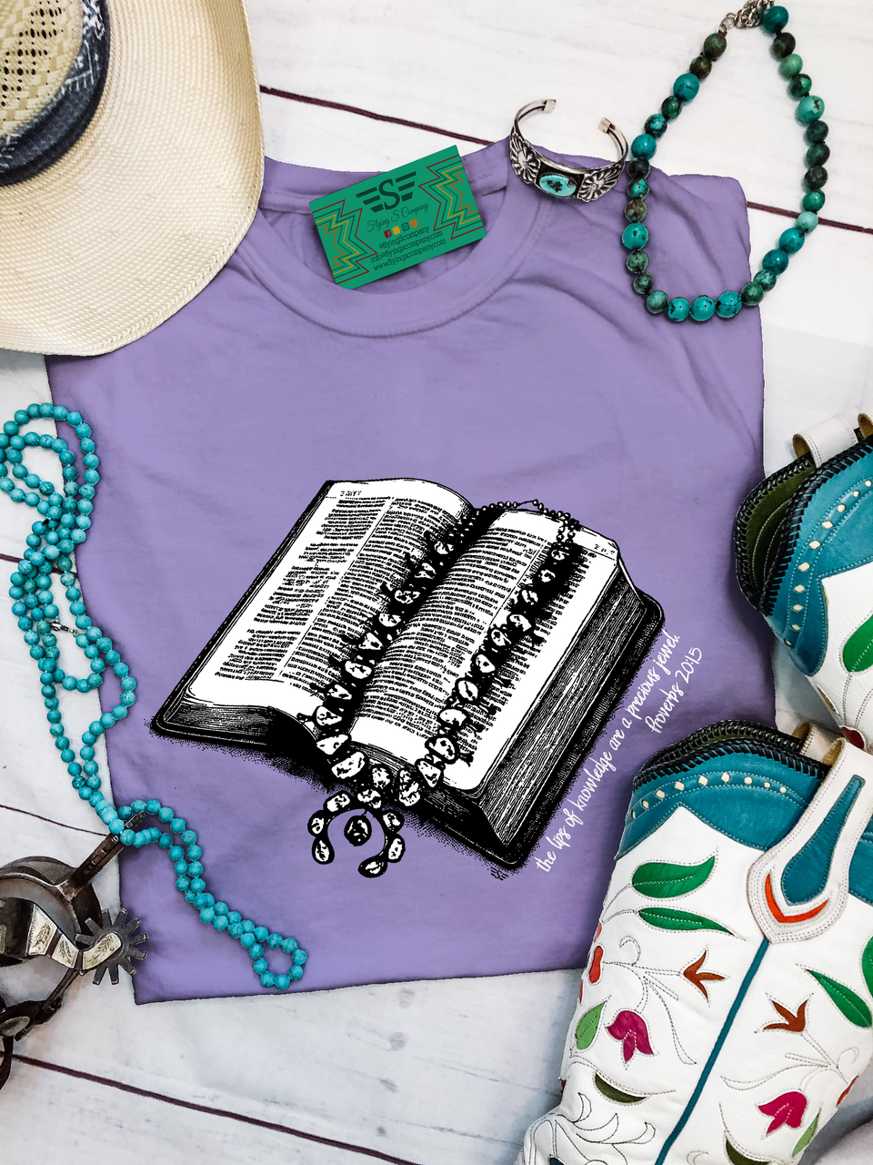 Cowgirl Bible Tee