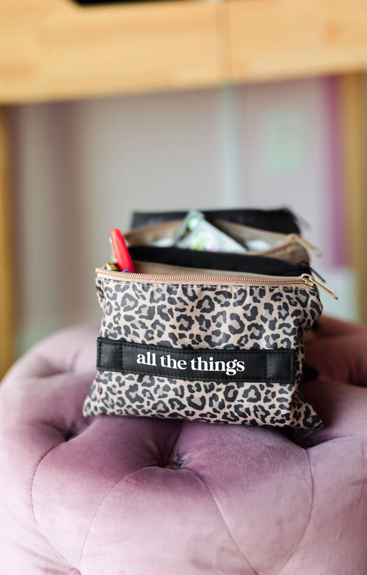 Expandable Organizer - Traditional Cheetah