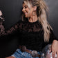 Thunder Roll Mesh Top