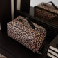 Hold All Makeup Bag- Cheetah