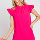 Pink Ruffle Top