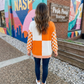 Check Me Out Cardigan – Orange