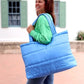 Carry All Puffer Tote- On My Way