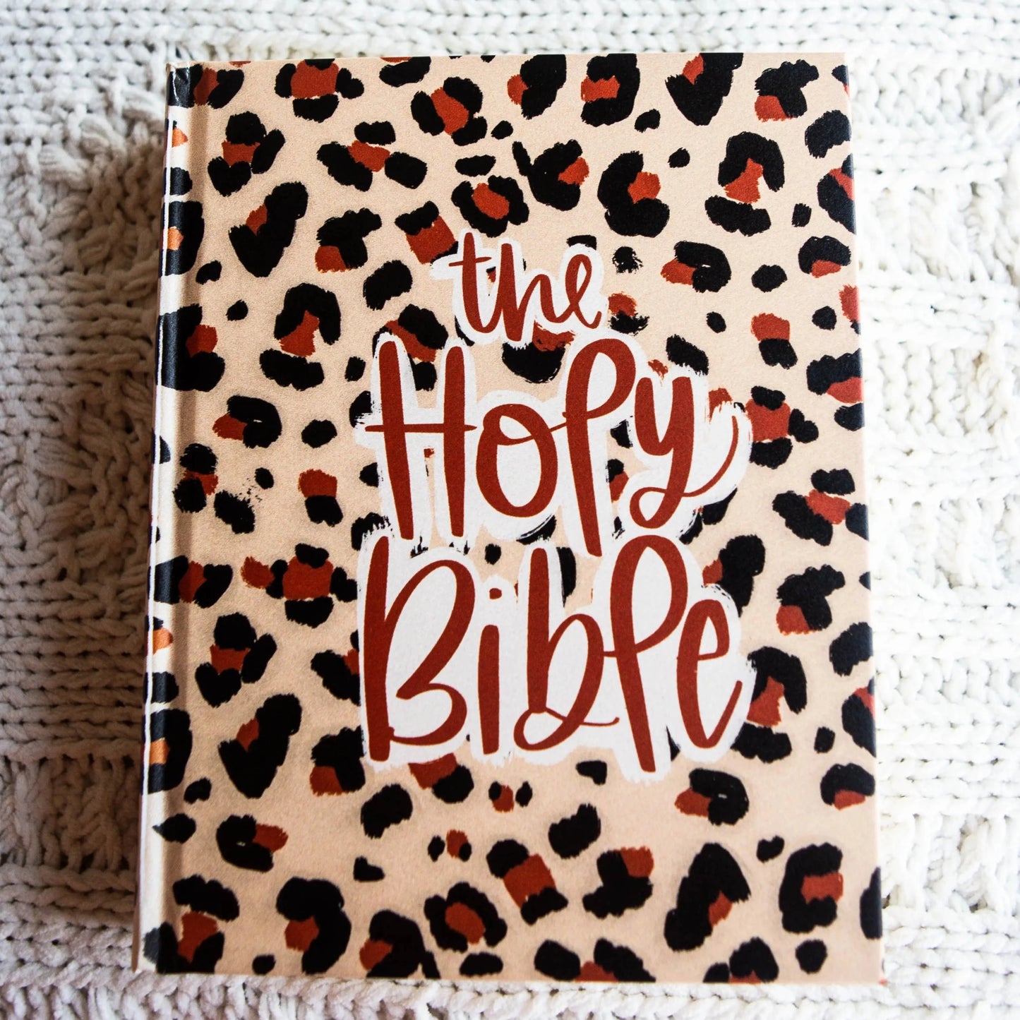 Cheetah Print Journaling Bible