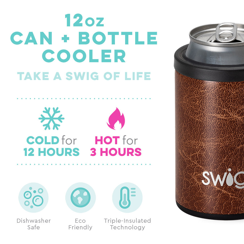 Can + Bottle Cooler - 12oz (Various Colors)