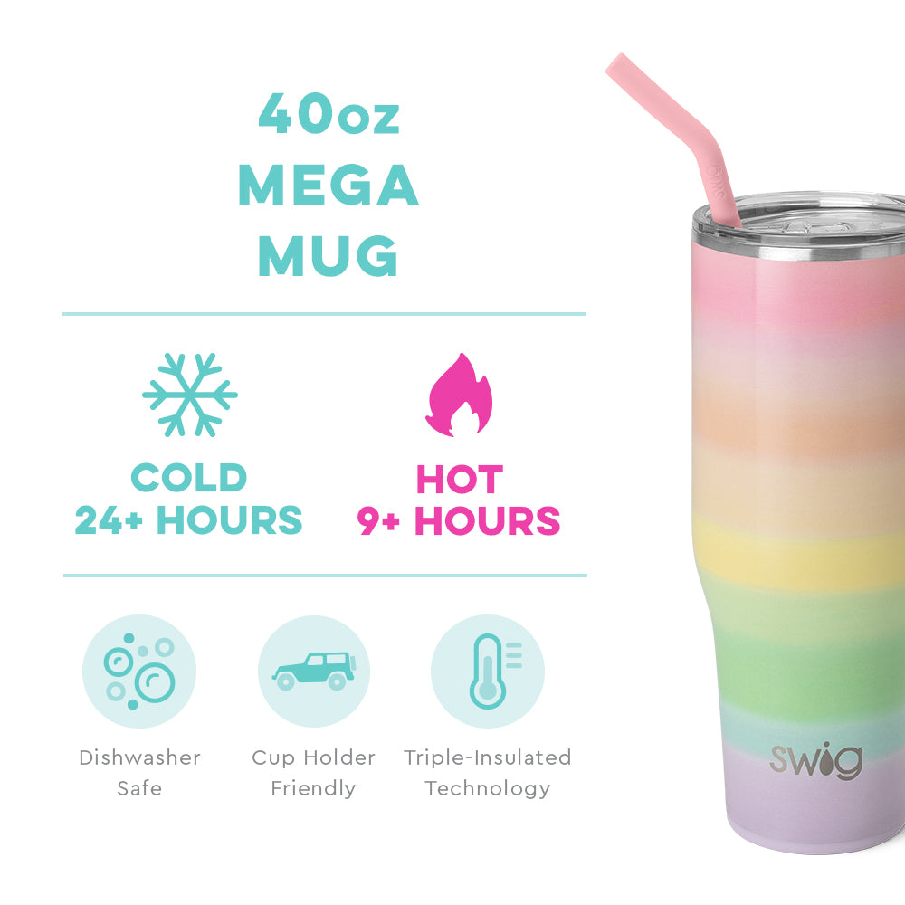 Mega Mug 40 oz ( Various Colors)